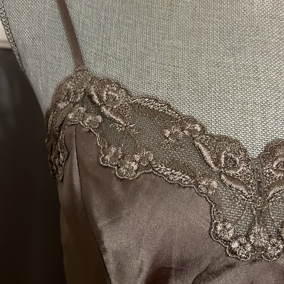 Vintage Victoria’s Secret Satin & Lace Babydoll Dress - Picture 5 of 14